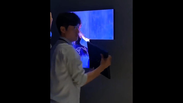 Samsung parçalara ayrılabilen televizyonu