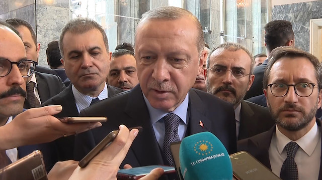 Cumhurbaşkanı Erdoğan: Boltonun muhatabı İbrahim Kalındır