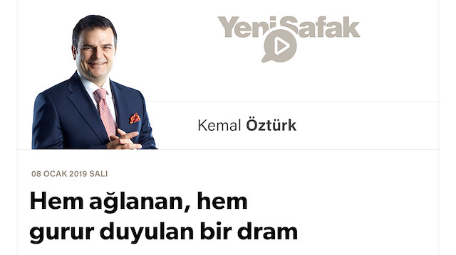 Hem ağlanan, hem gurur duyulan bir dram