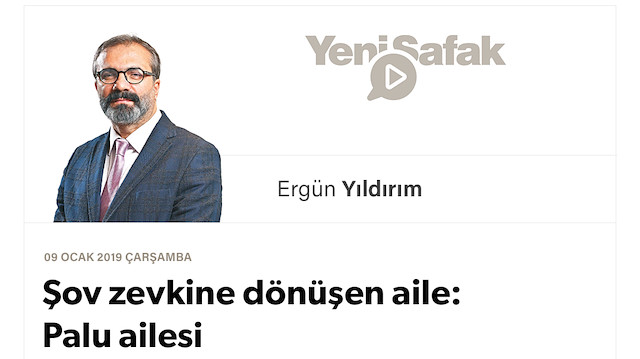 Şov zevkine dönüşen aile: Palu ailesi