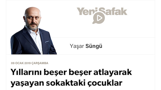 Yıllarını beşer beşer atlayarak yaşayan sokaktaki çocuklar