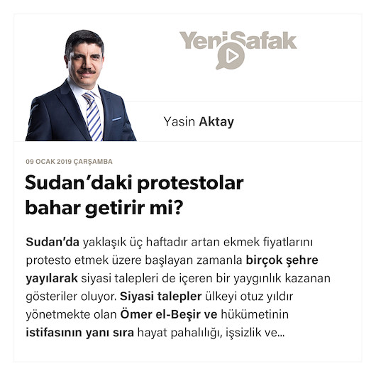 Sudan’daki protestolar bahar getirir mi?