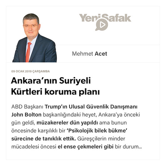 Ankara’nın Suriyeli Kürtleri koruma planı