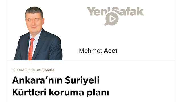 Ankara’nın Suriyeli Kürtleri koruma planı