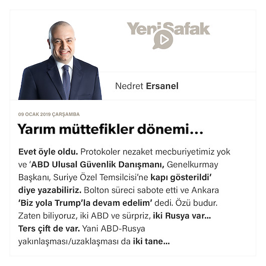 Yarım müttefikler dönemi...