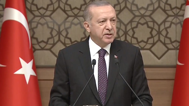 Cumhurbaşkanı Recep Tayyip Erdoğan, ödül töreninde konuştu.