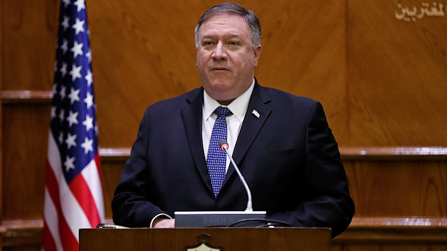 ABD Dışişleri Bakanı Mike Pompeo, Mısır'da darbeci Sisi ile de bir araya geldi.