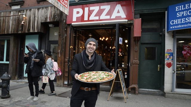 Ünlü Türk pizzacı Hakkı Akdeniz