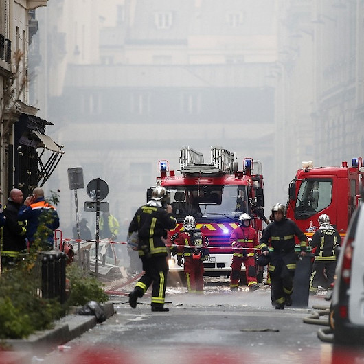 Paris’teki büyük patlamada 20 yaralı var