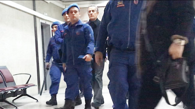Cuntacı Akın Öztürk güvenlik güçleri eşliğinde adliyeye getirildi.