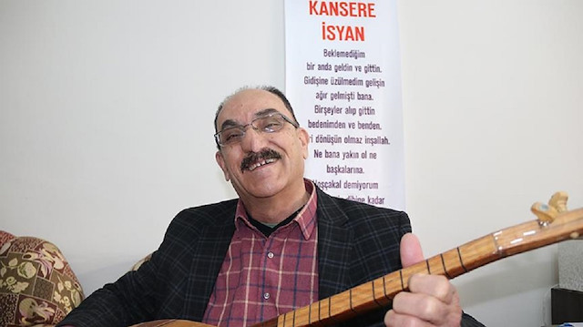 Kanseri yenen 66 yaşındaki Şükrü Abay, Yeniden Yaşam Kanserle Mücadele Derneğini kurdu.