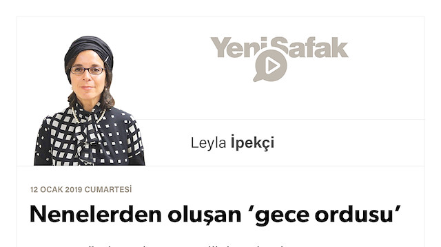 Nenelerden oluşan ‘gece ordusu’