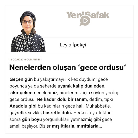 Nenelerden oluşan ‘gece ordusu’