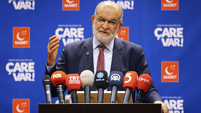 Saadet Partisi Genel Başkanı Temel Karamollaoğlu