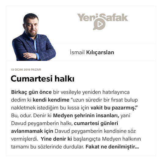 Cumartesi halkı