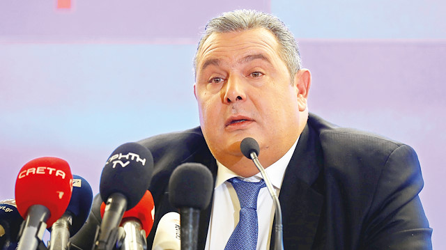 ANEL Partisi Başkanı Panos Kammenos