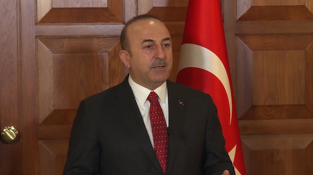 Çavuşoğlu: Biz hiçbir tehditten korkmayacağımızı söyledik