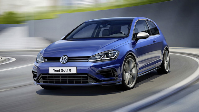 Volkswagen Golf R normal Golf ile aynı tasarıma sahip.