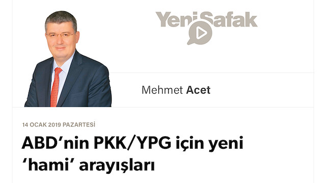 ABD’nin PKK/YPG için yeni ‘hami’ arayışları