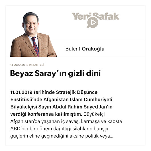 Beyaz Saray’ın gizli dini