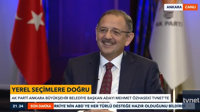 Mehmet Özhaseki'den Mansur Yavaş açıklaması