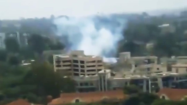 Kenya'da patlama: Silah sesleri geliyor
