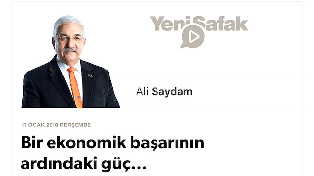 Bir ekonomik başarının ardındaki güç…