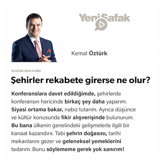 Şehirler rekabete girerse ne olur?