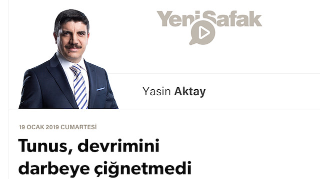 Tunus, devrimini darbeye çiğnetmedi