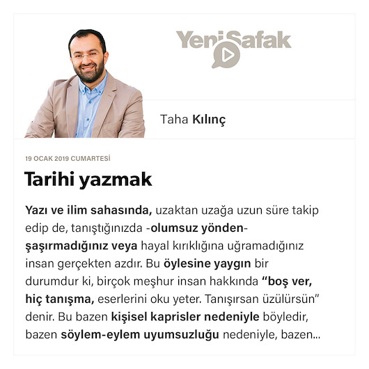 Tarihi yazmak