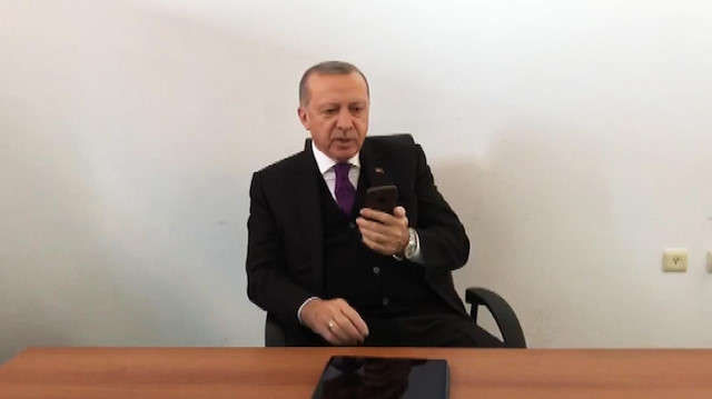 Erdoğan Afrin kahramanlarına seslendi