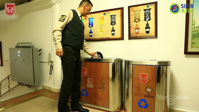 Milli Savunma Bakanlığından sıfır atık projesine destek