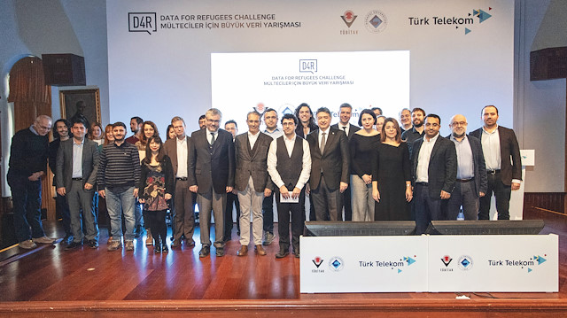 "Büyük Veri" yarışması kapanış çalıştayı, hatıra fotoğrafı.