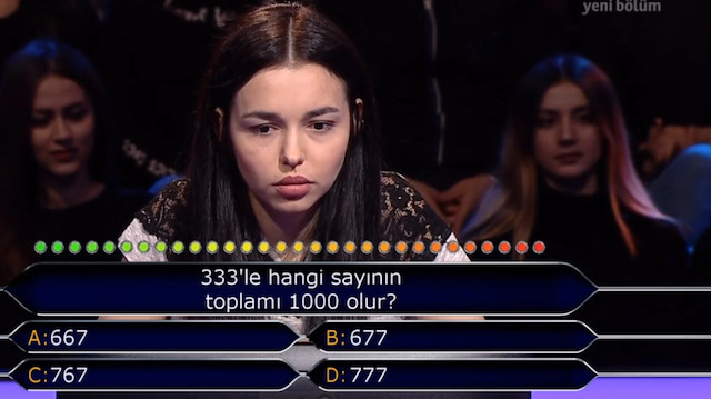 Hukuk mezunu yarışmacı bilemediği soruyla şoke etti