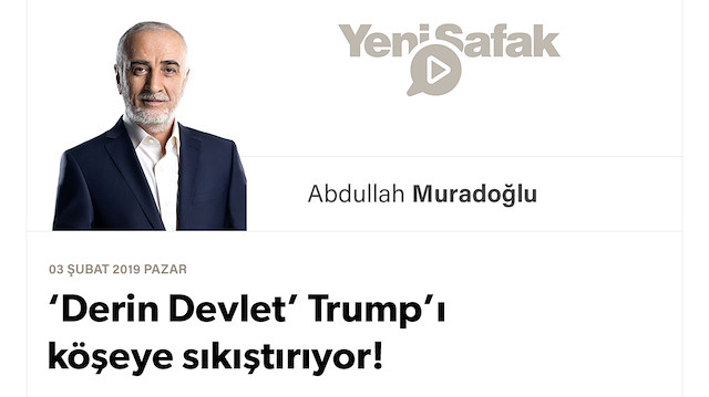 ‘Derin Devlet’ Trump’ı köşeye sıkıştırıyor!