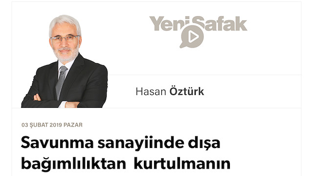 Savunma sanayiinde dışa bağımlılıktan kurtulmanın yolu devlet-özel sektör entegrasyonu