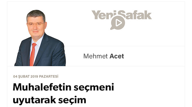 Muhalefetin seçmeni uyutarak seçim kazanma stratejisi