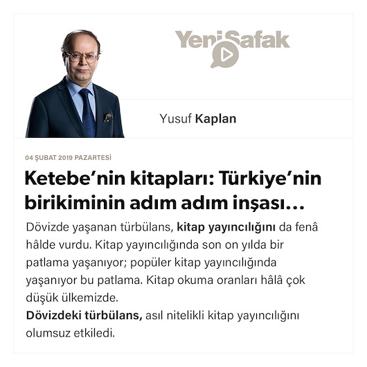 Ketebe’nin kitapları: Türkiye’nin birikiminin adım adım inşası...