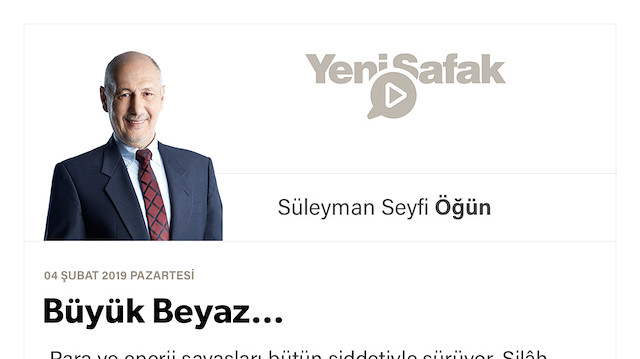 Büyük Beyaz…