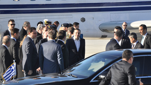 Yunanistan Başbakanı Çipras Ankara'da