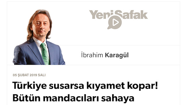 * Türkiye susarsa kıyamet kopar! * Bütün mandacıları sahaya sürdüler * Sığınmak esarettir, yağma ve talandır