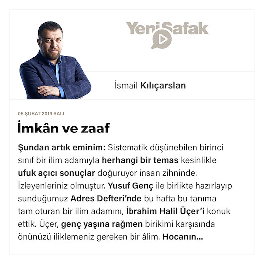 İmkân ve zaaf
