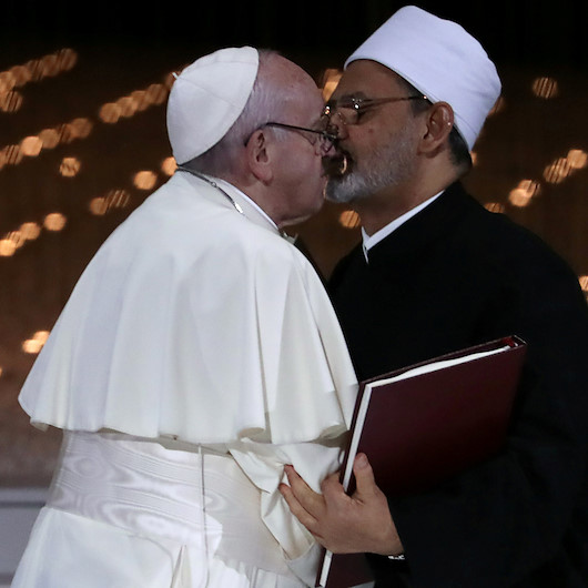 Papa'nın Abu Dabi ziyaretinden kareler