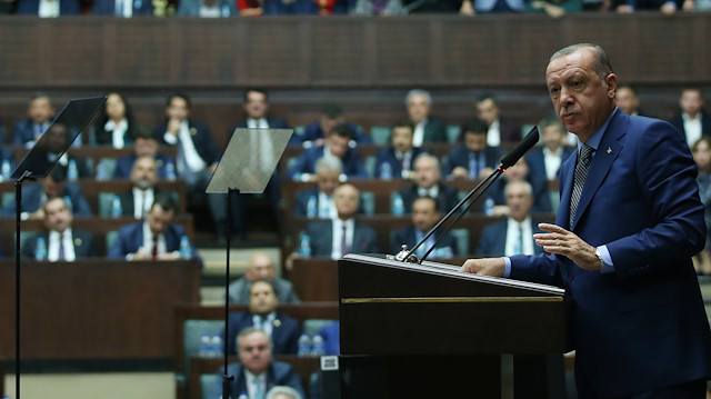 Cumhurbaşkanı Recep Tayyip Erdoğan.