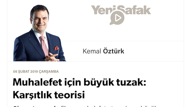 Muhalefet için büyük tuzak: Karşıtlık teorisi
