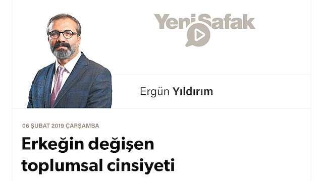 Erkeğin değişen toplumsal cinsiyeti