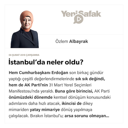 İstanbul’da neler oldu?