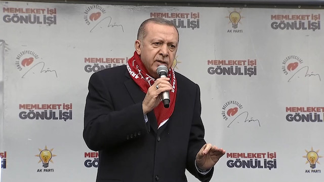 Sivas mitinginde Erdoğanı kızdıran olay