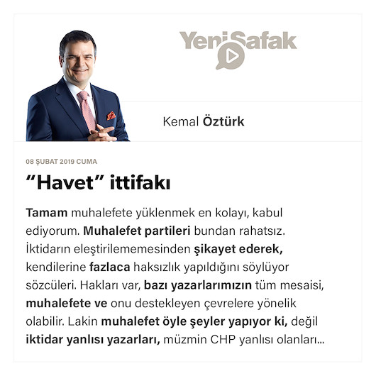 “Havet” ittifakı