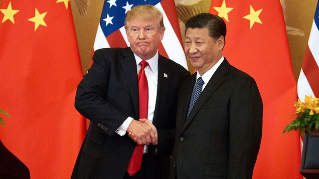 ABD Başkanı Donald Trump - Çin Devlet Başkanı Xi Jinping.